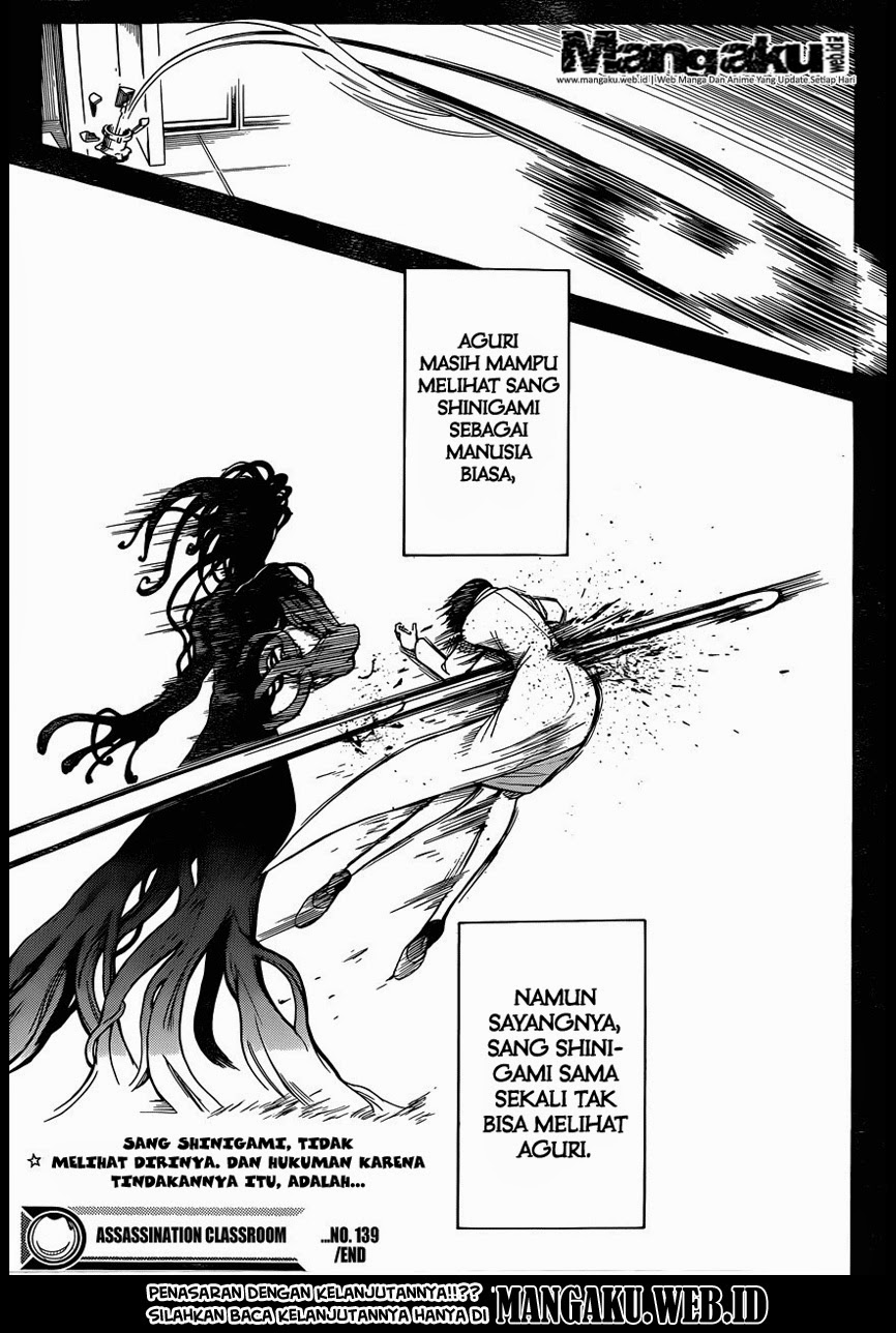 Assassination Classroom Chapter 139 Gambar 19