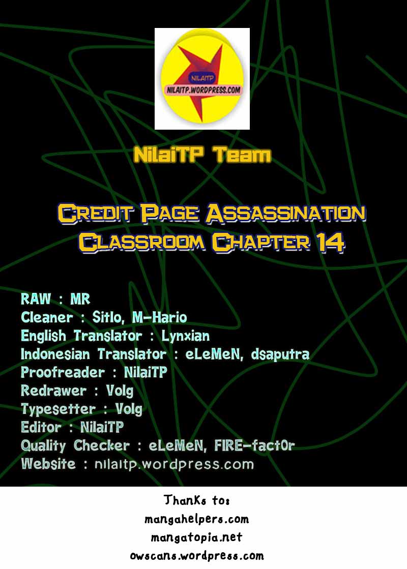Baca Komik Assassination Classroom Chapter 14 Gambar 1