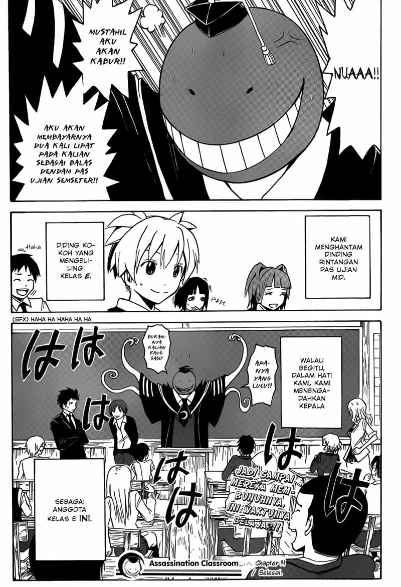 Assassination Classroom Chapter 14 Gambar 20