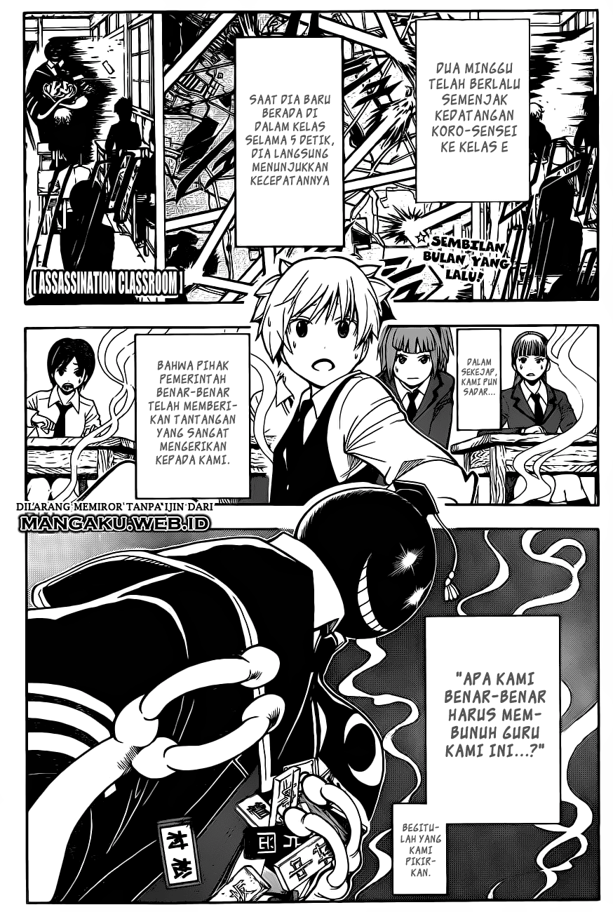 Baca Komik Assassination Classroom Chapter 141 Gambar 1