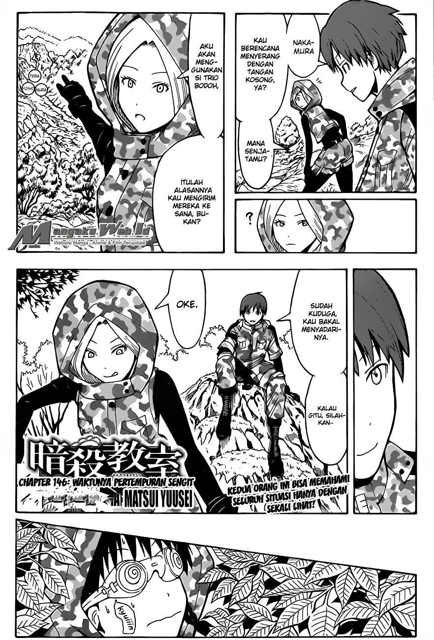Baca Komik Assassination Classroom Chapter 146 Gambar 1