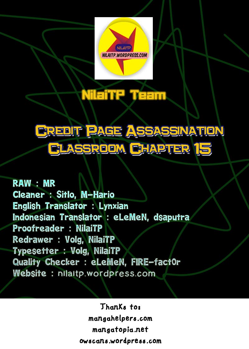Baca Komik Assassination Classroom Chapter 15 Gambar 1