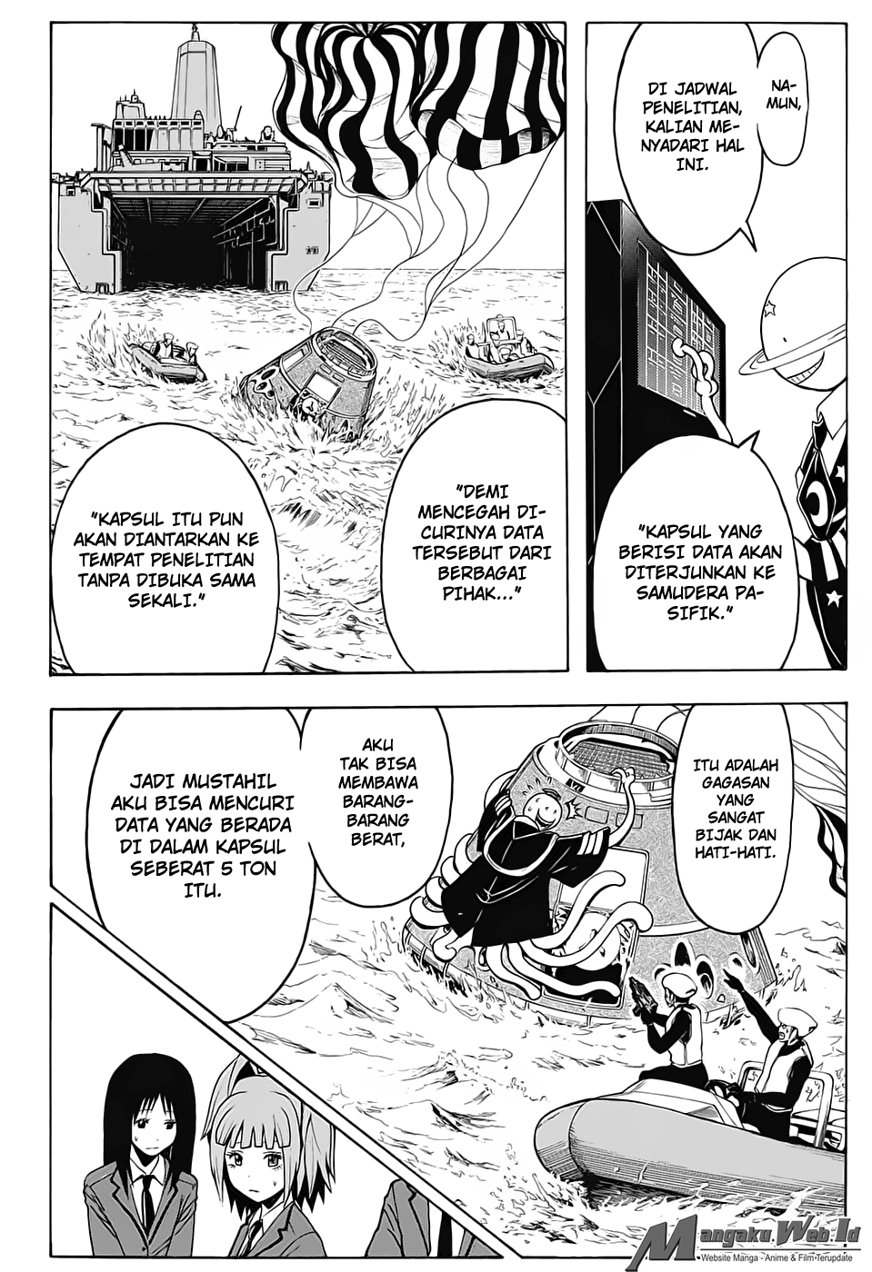 Assassination Classroom Chapter 150 Gambar 13