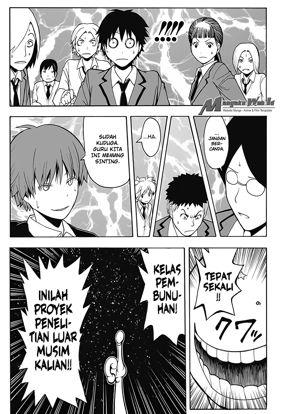 Assassination Classroom Chapter 150 Gambar 16