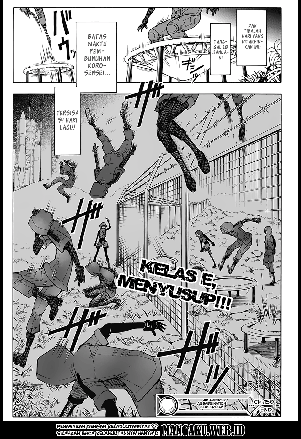 Assassination Classroom Chapter 150 Gambar 20