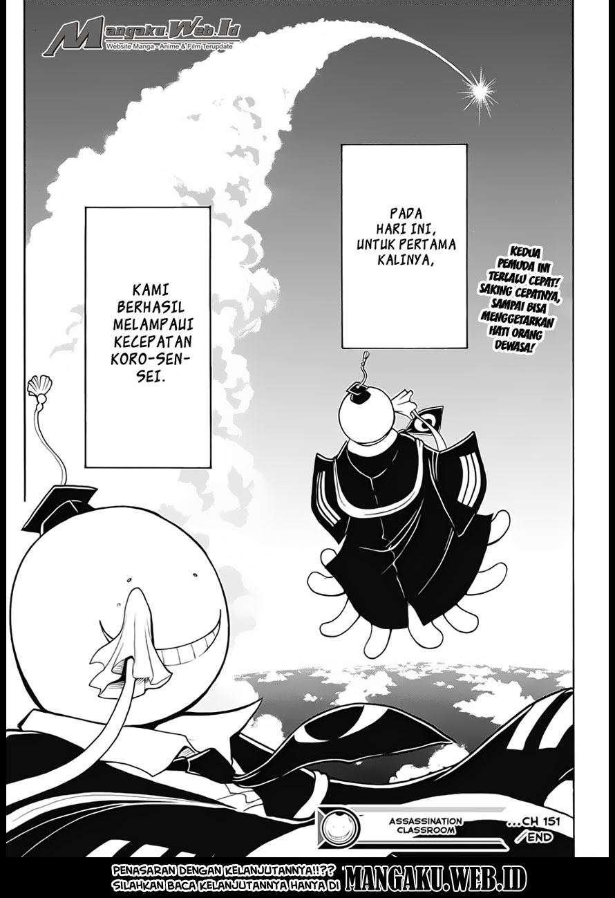 Assassination Classroom Chapter 151 Gambar 20