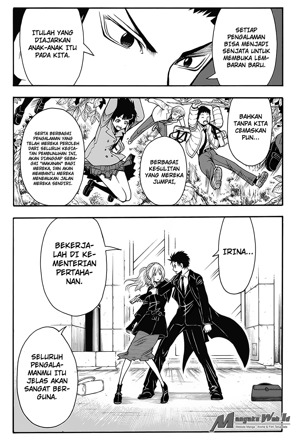 Assassination Classroom Chapter 160 Gambar 18