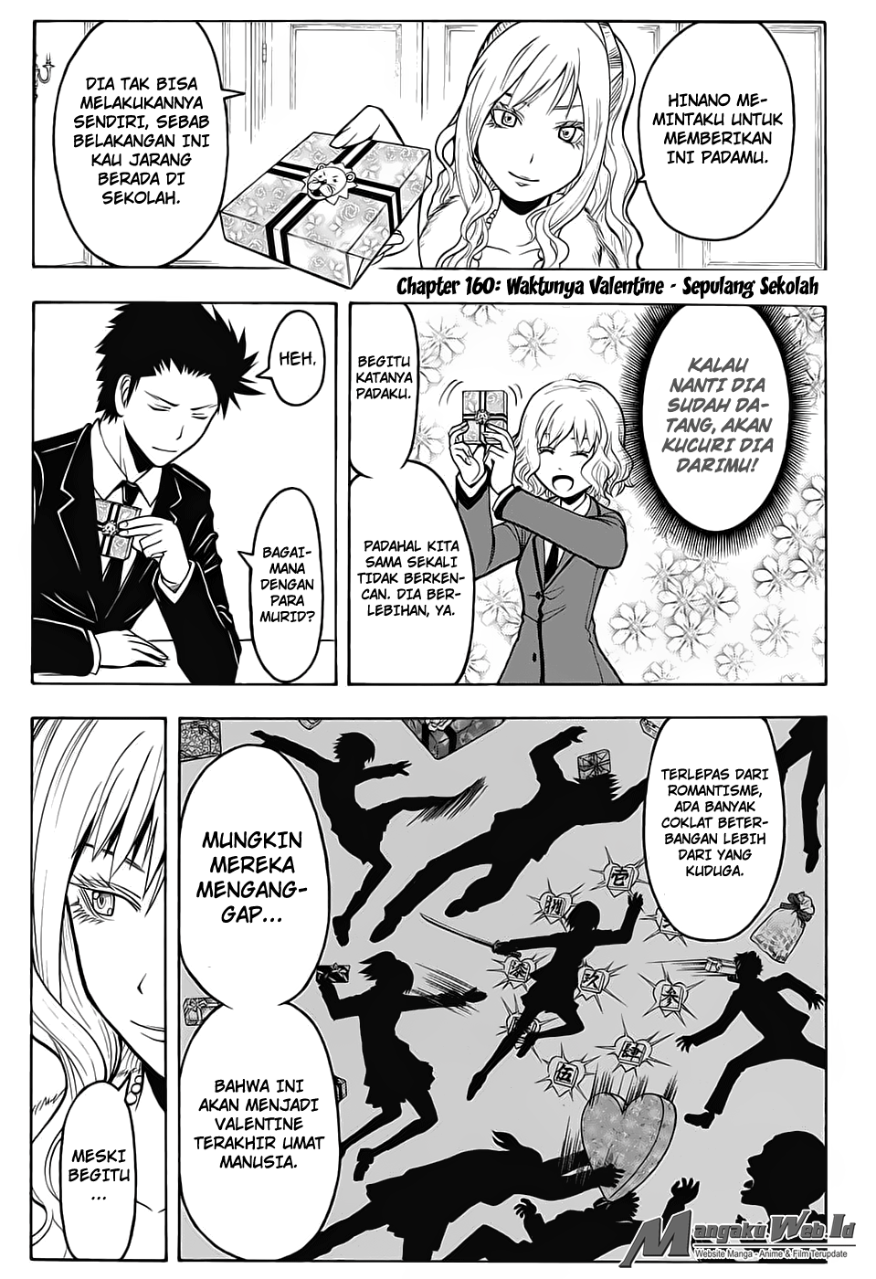Assassination Classroom Chapter 160 Gambar 4