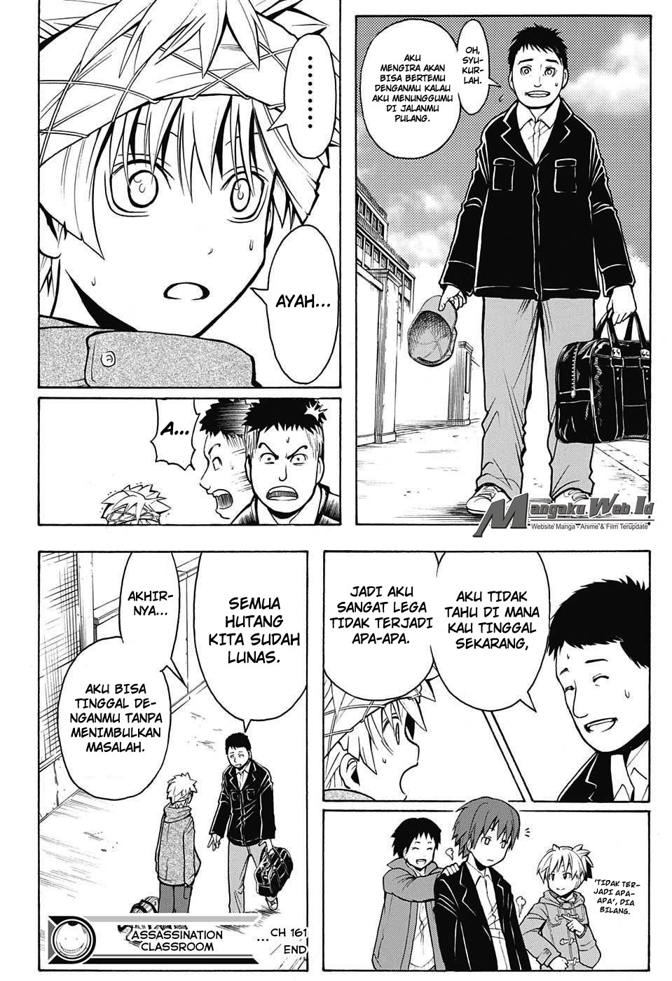 Assassination Classroom Chapter 161 Gambar 18