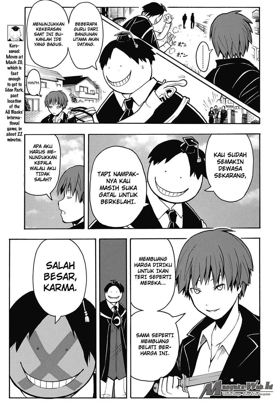 Assassination Classroom Chapter 161 Gambar 3