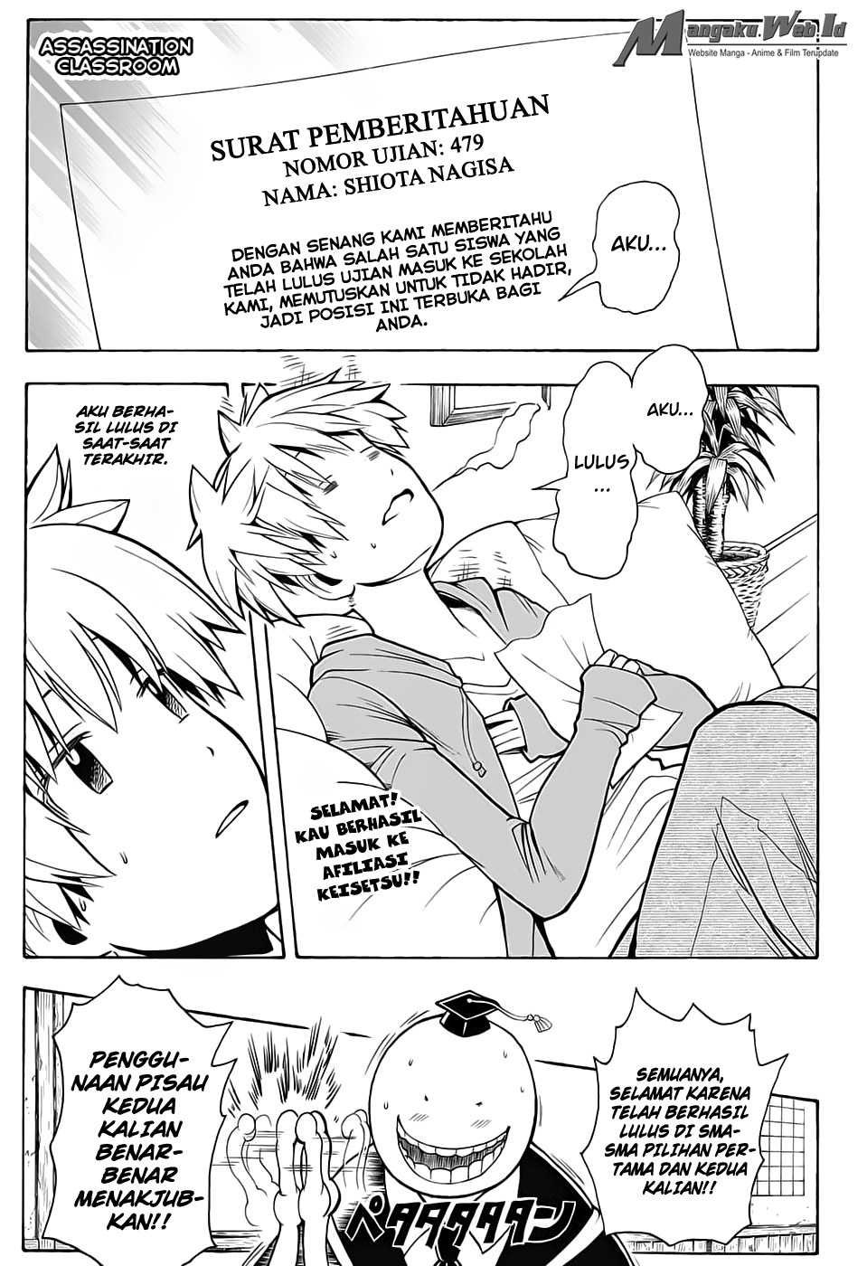 Baca Komik Assassination Classroom Chapter 162 Gambar 1