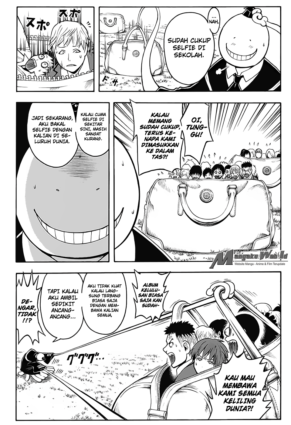 Assassination Classroom Chapter 162 Gambar 16
