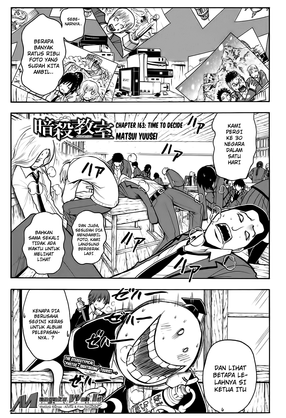 Baca Komik Assassination Classroom Chapter 163 Gambar 1
