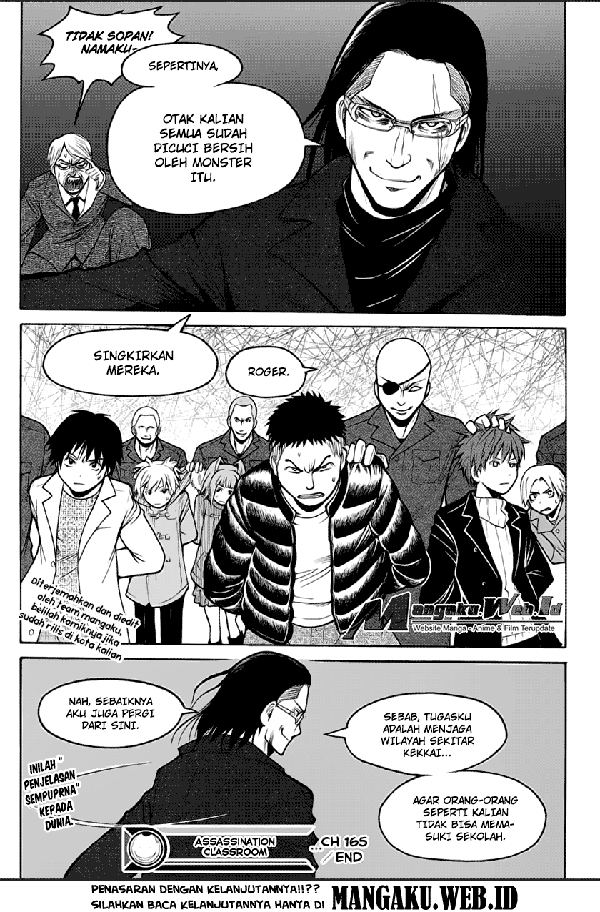 Assassination Classroom Chapter 165 Gambar 20