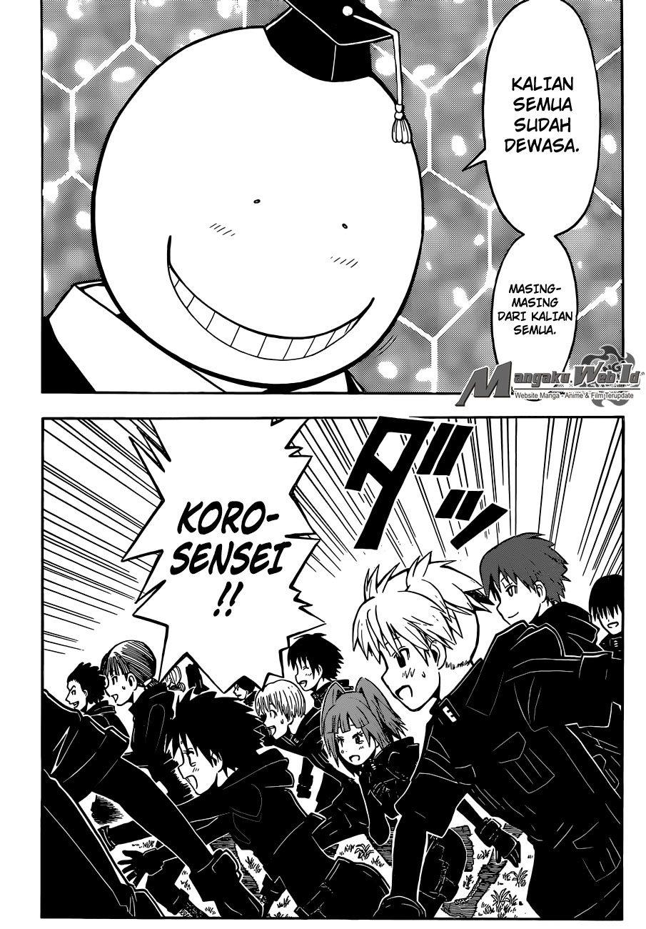 Assassination Classroom Chapter 169 Gambar 19