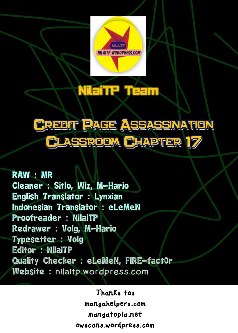 Baca Komik Assassination Classroom Chapter 17 Gambar 1