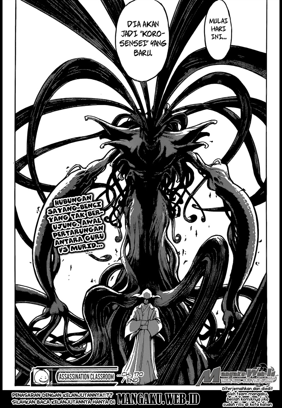 Assassination Classroom Chapter 170 Gambar 20