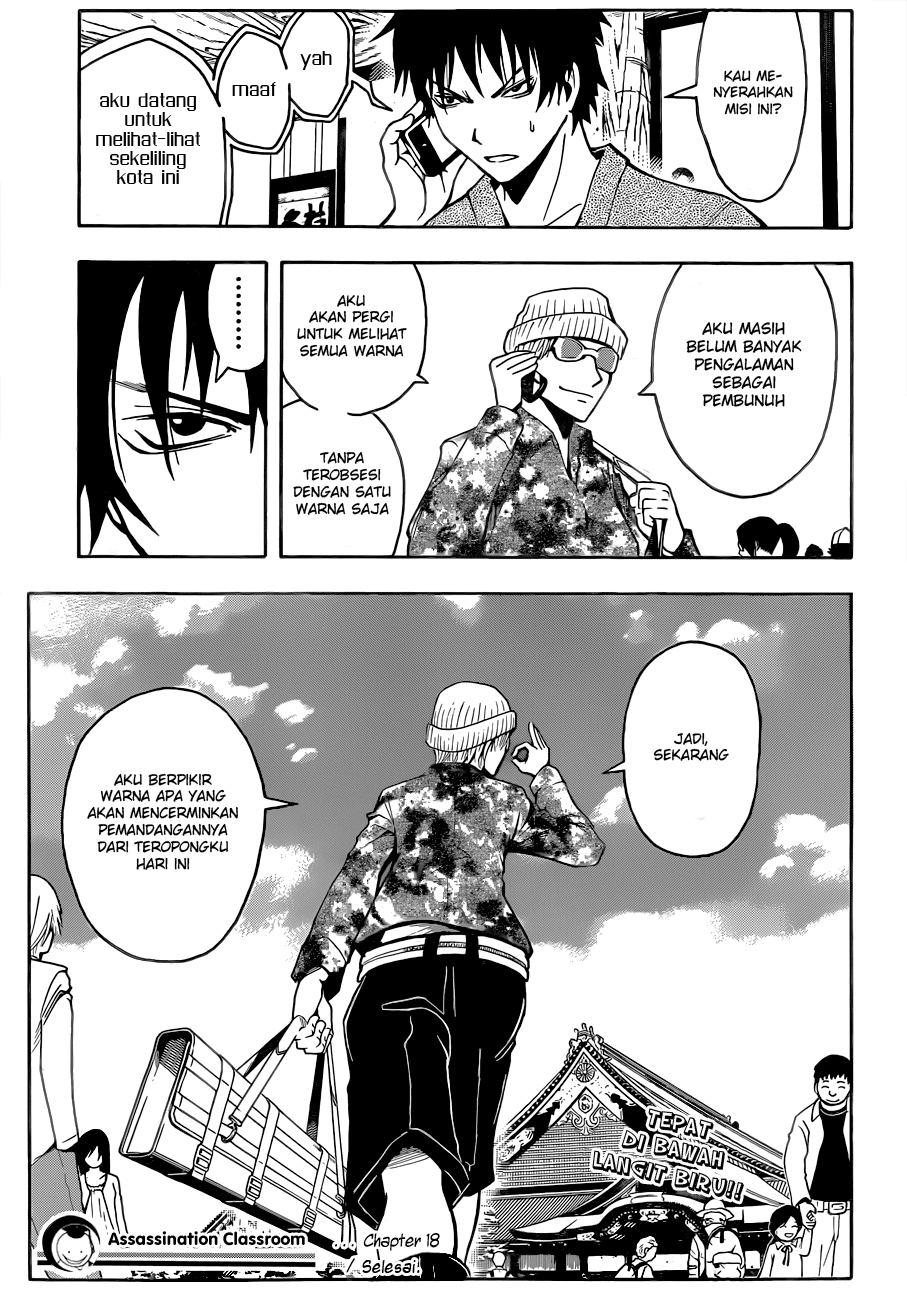 Assassination Classroom Chapter 18 Gambar 20