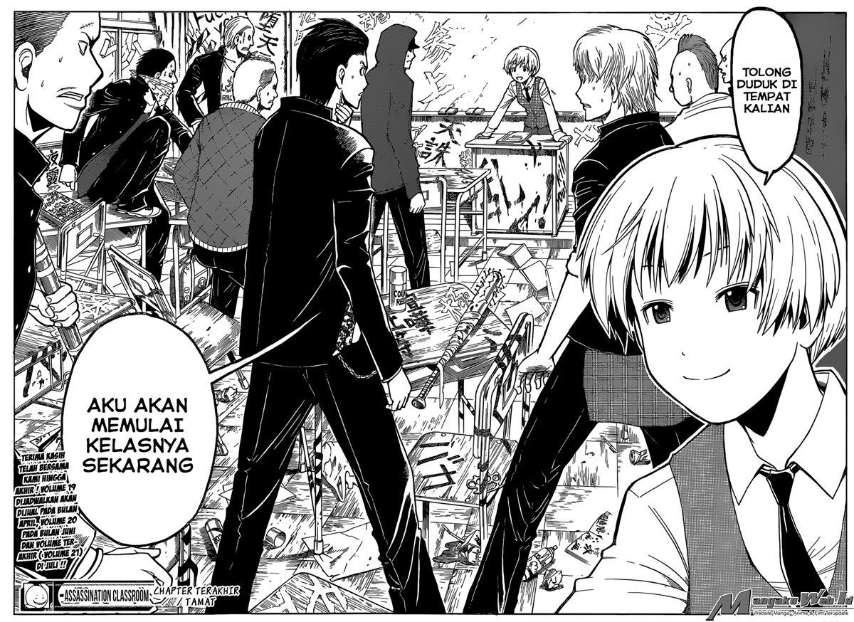 Assassination Classroom Chapter 180 Gambar 25