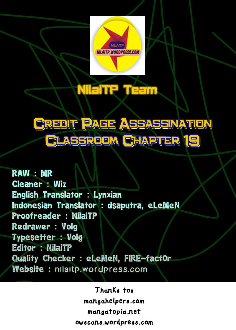 Baca Komik Assassination Classroom Chapter 19 Gambar 1
