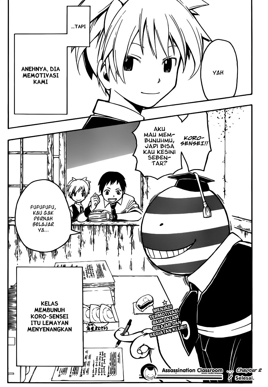 Assassination Classroom Chapter 2 Gambar 24