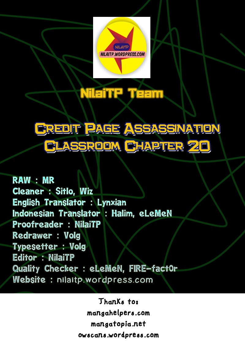 Baca Komik Assassination Classroom Chapter 20 Gambar 1