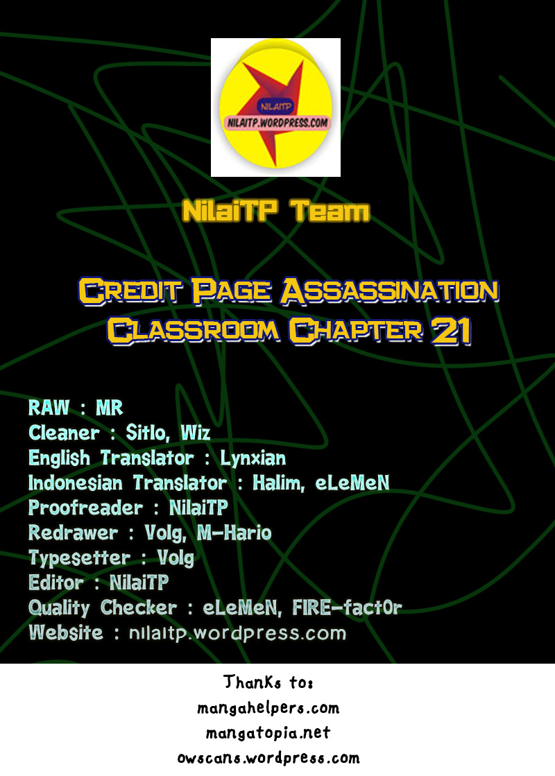 Baca Komik Assassination Classroom Chapter 21 Gambar 1