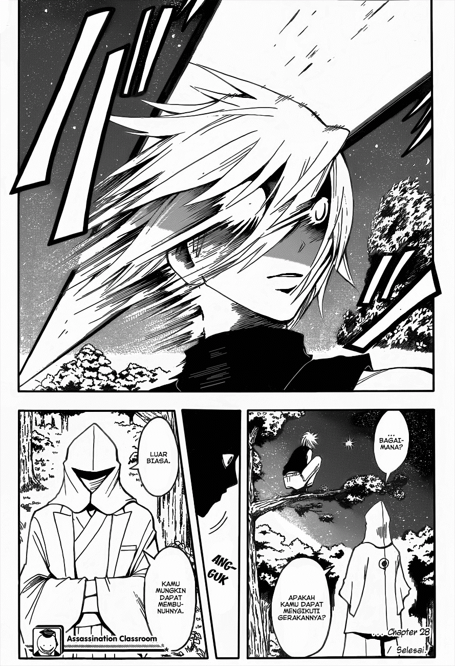 Assassination Classroom Chapter 28 Gambar 18