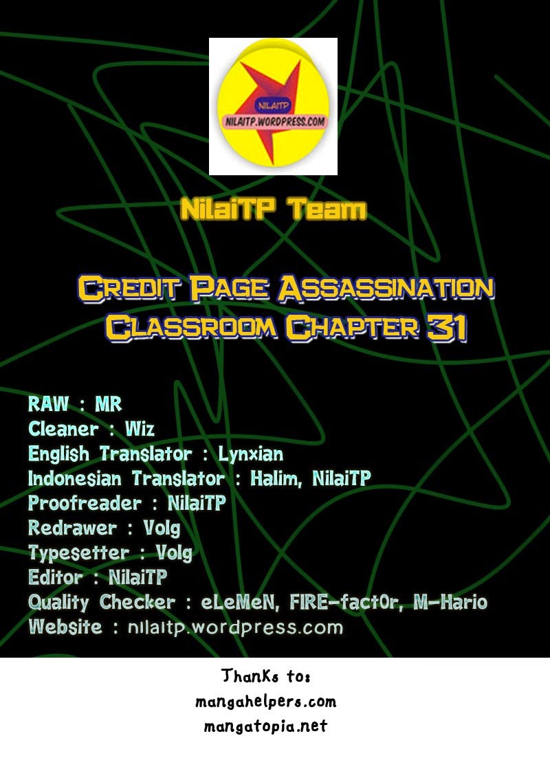 Baca Komik Assassination Classroom Chapter 31 Gambar 1