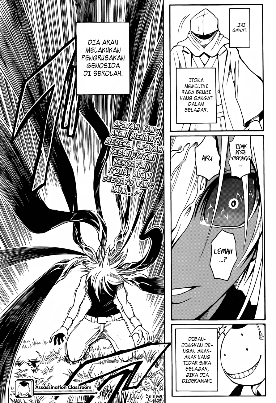 Assassination Classroom Chapter 31 Gambar 20