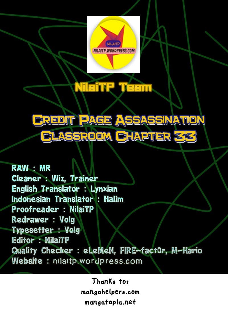 Baca Komik Assassination Classroom Chapter 33 Gambar 1