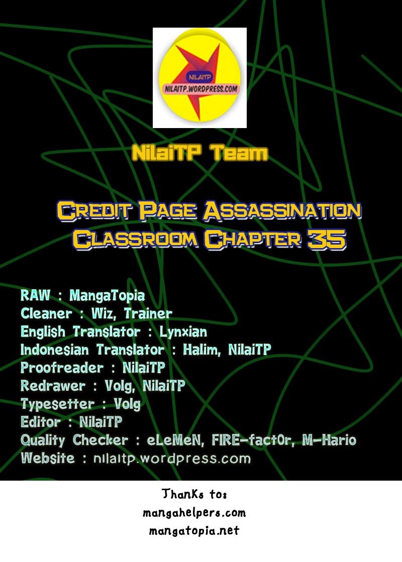 Baca Komik Assassination Classroom Chapter 35 Gambar 1