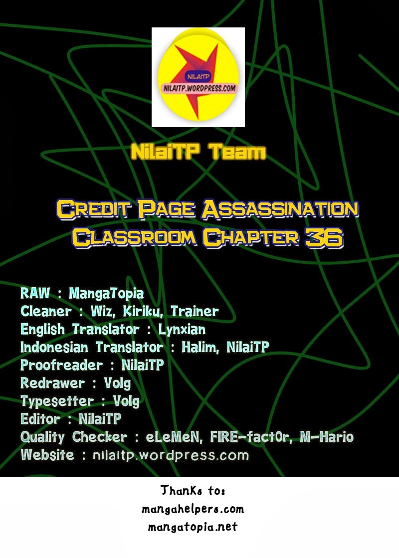 Baca Komik Assassination Classroom Chapter 36 Gambar 1