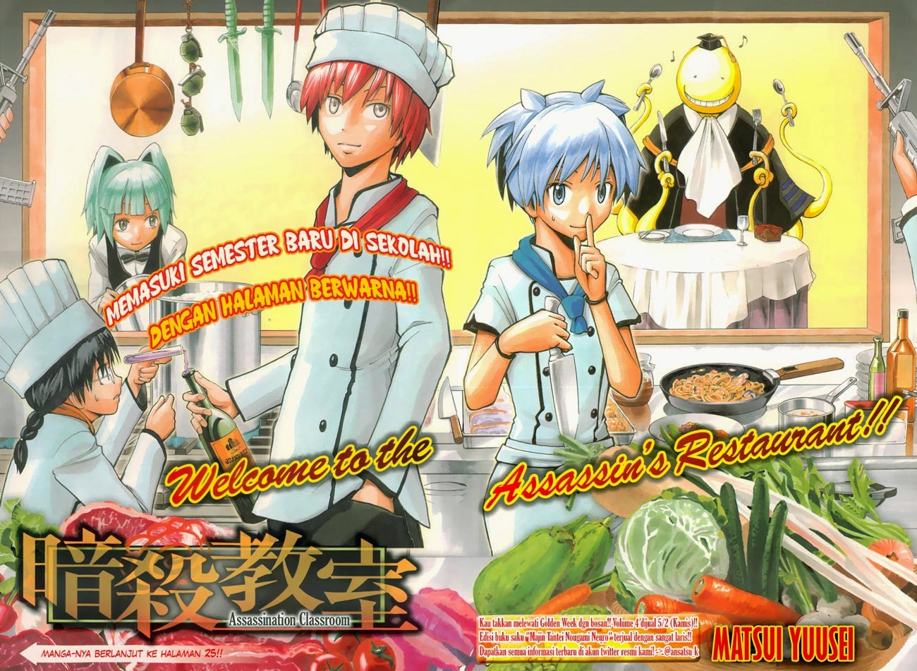 Assassination Classroom Chapter 38 Gambar 4
