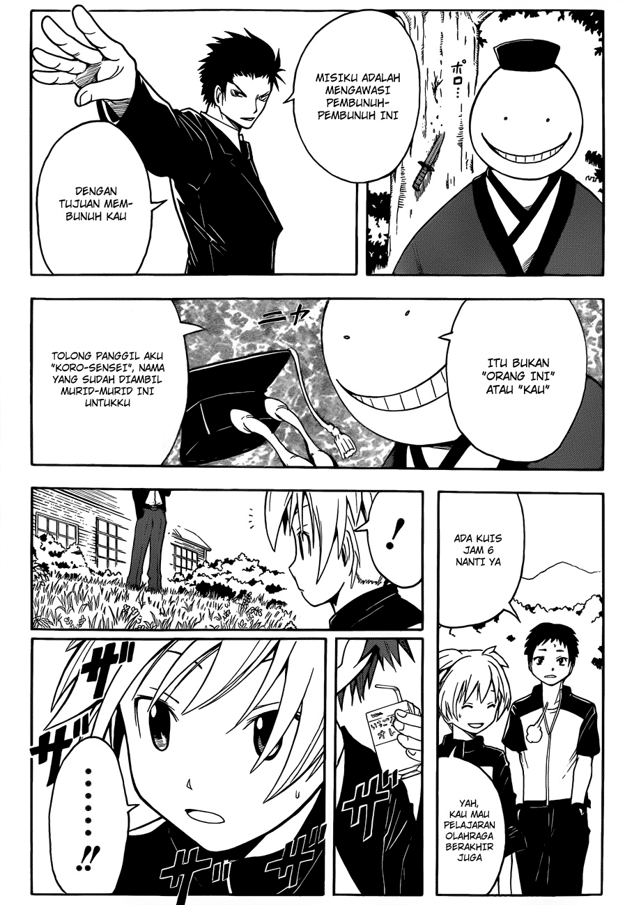 Assassination Classroom Chapter 4 Gambar 12
