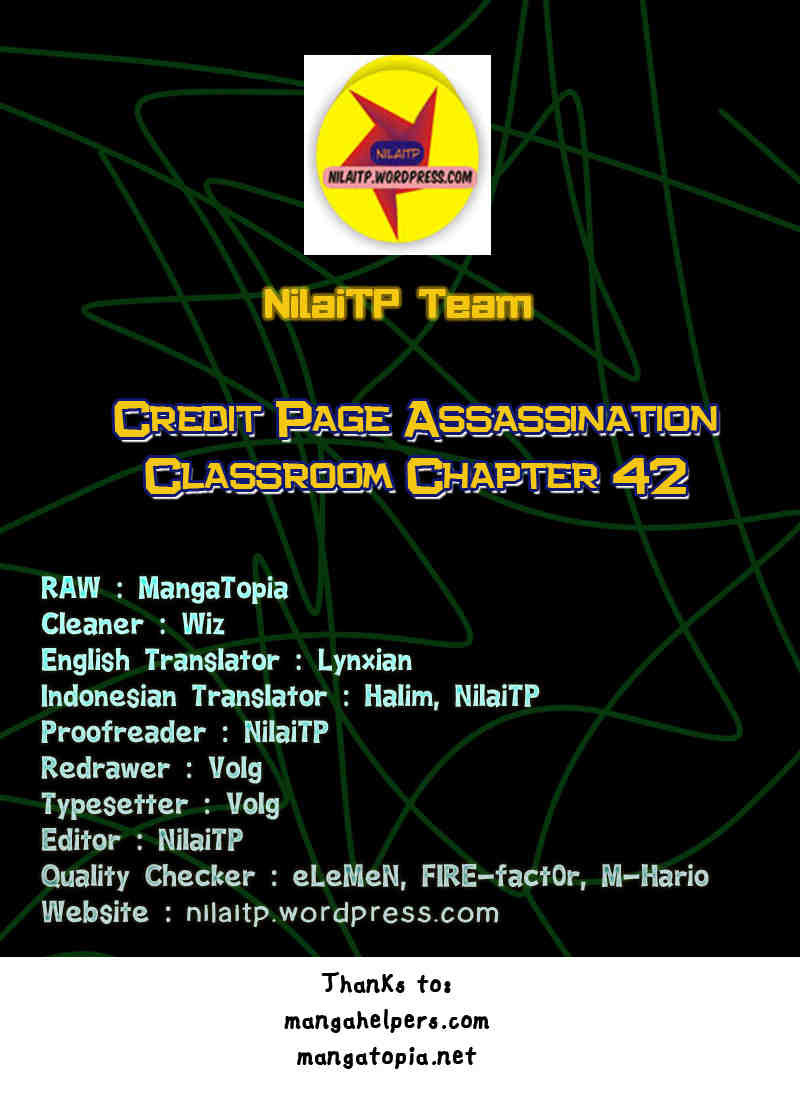 Baca Komik Assassination Classroom Chapter 42 Gambar 1