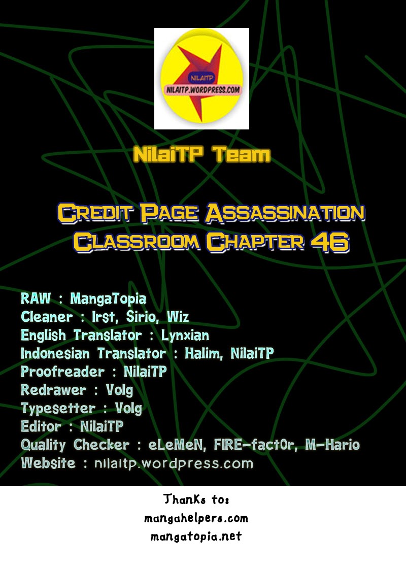 Baca Komik Assassination Classroom Chapter 46 Gambar 1