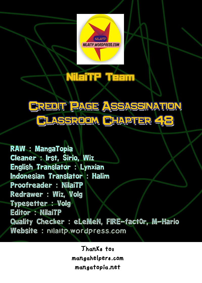 Baca Komik Assassination Classroom Chapter 48 Gambar 1