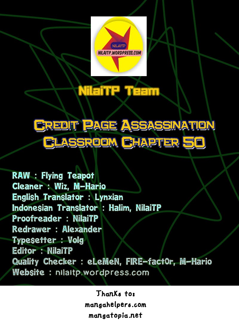 Baca Komik Assassination Classroom Chapter 50 Gambar 1