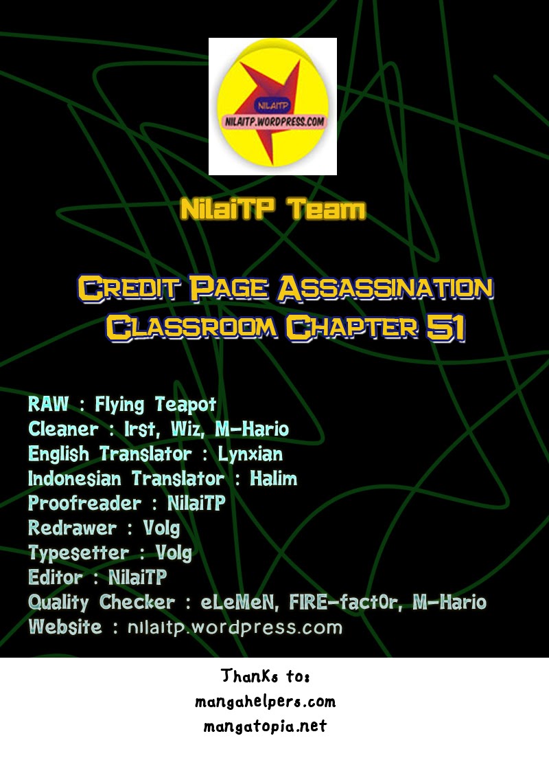 Baca Komik Assassination Classroom Chapter 51 Gambar 1