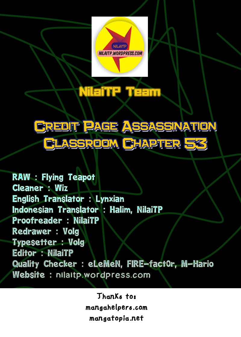 Baca Komik Assassination Classroom Chapter 53 Gambar 1