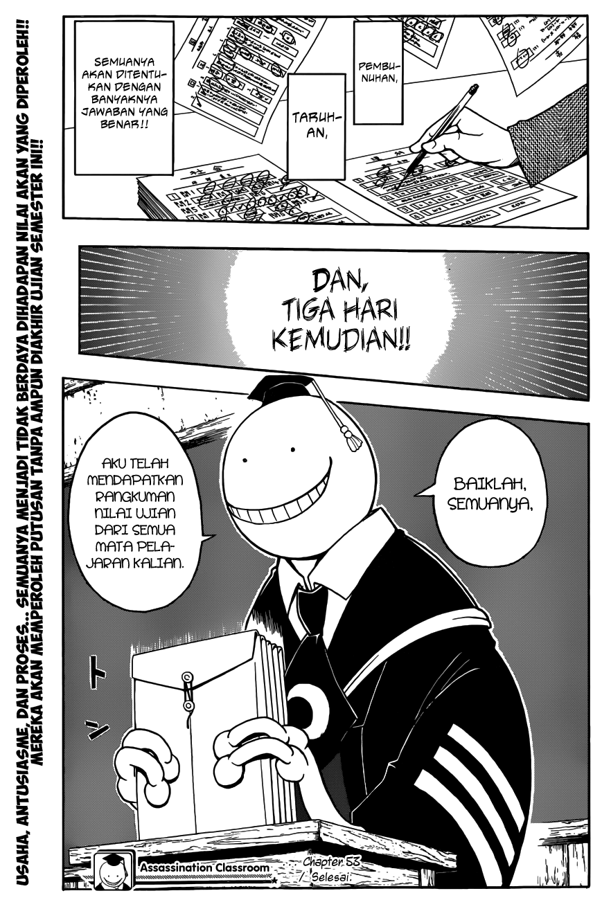 Assassination Classroom Chapter 53 Gambar 20