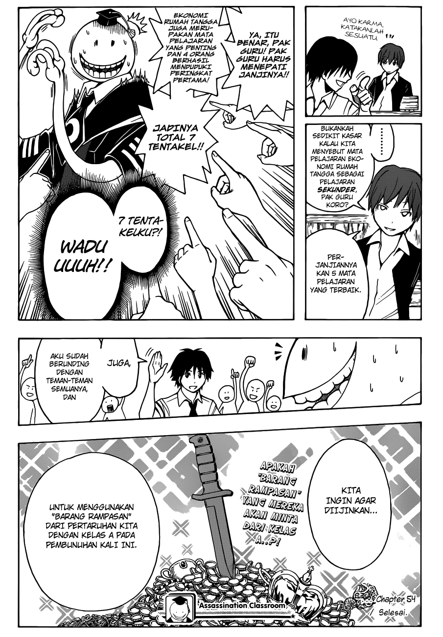Assassination Classroom Chapter 54 Gambar 20