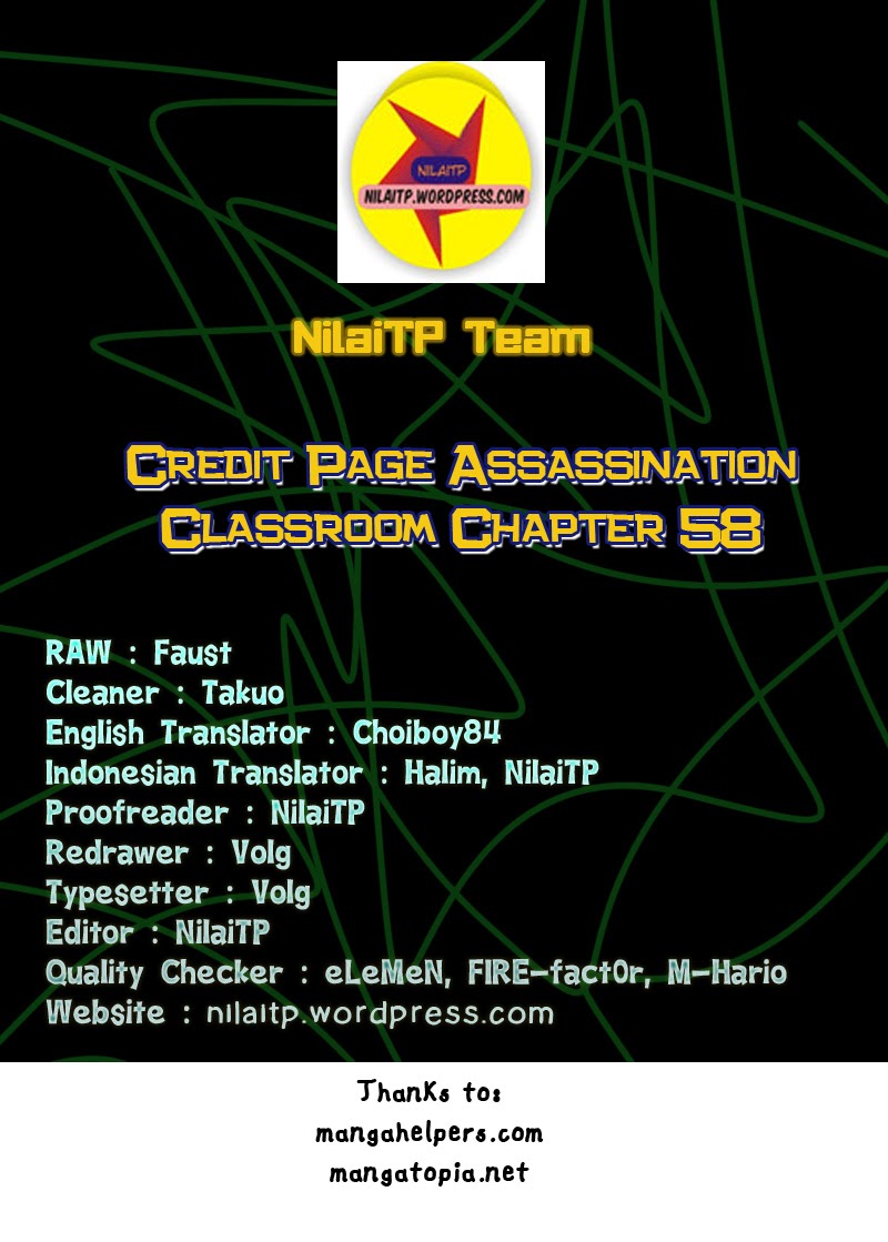 Baca Komik Assassination Classroom Chapter 58 Gambar 1