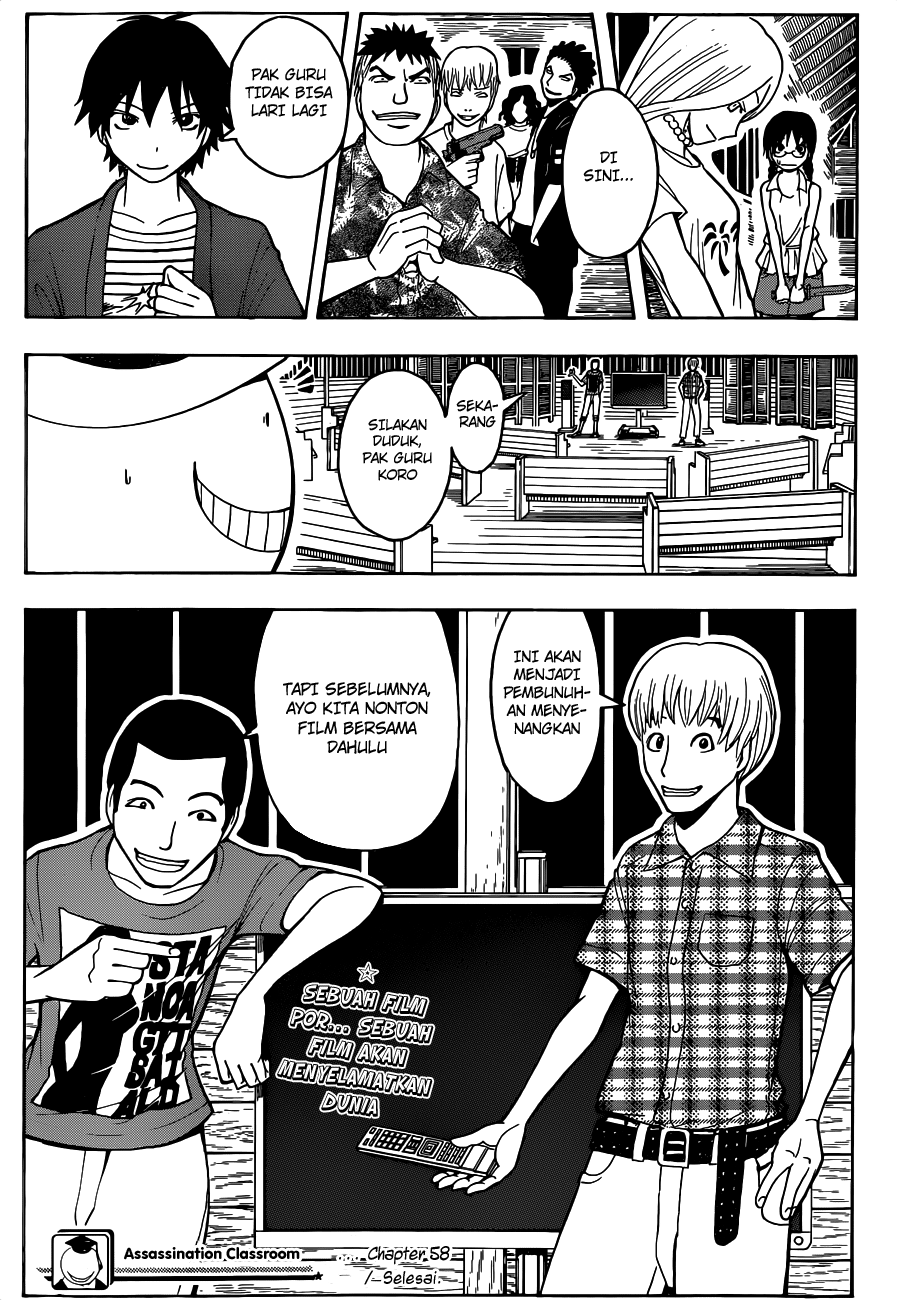 Assassination Classroom Chapter 58 Gambar 20