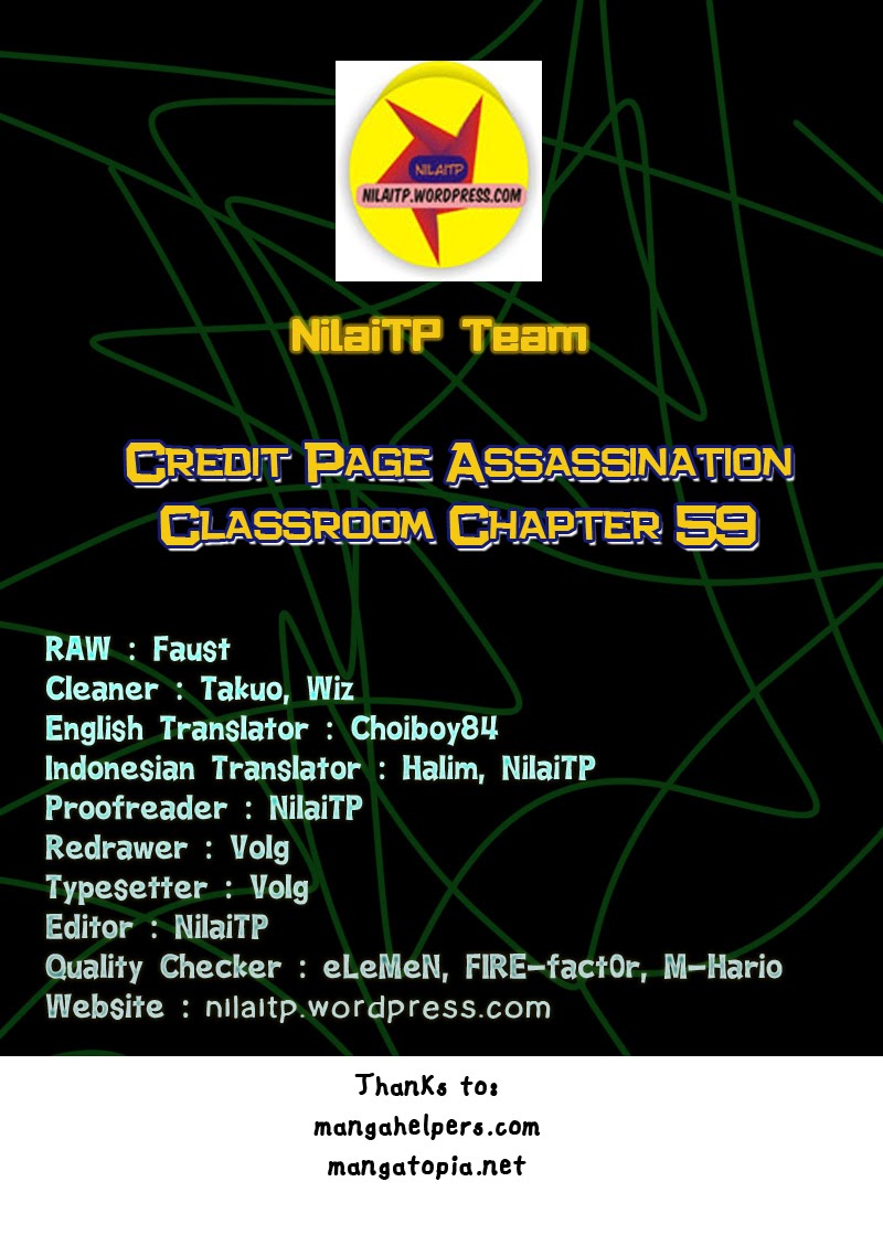 Baca Komik Assassination Classroom Chapter 59 Gambar 1