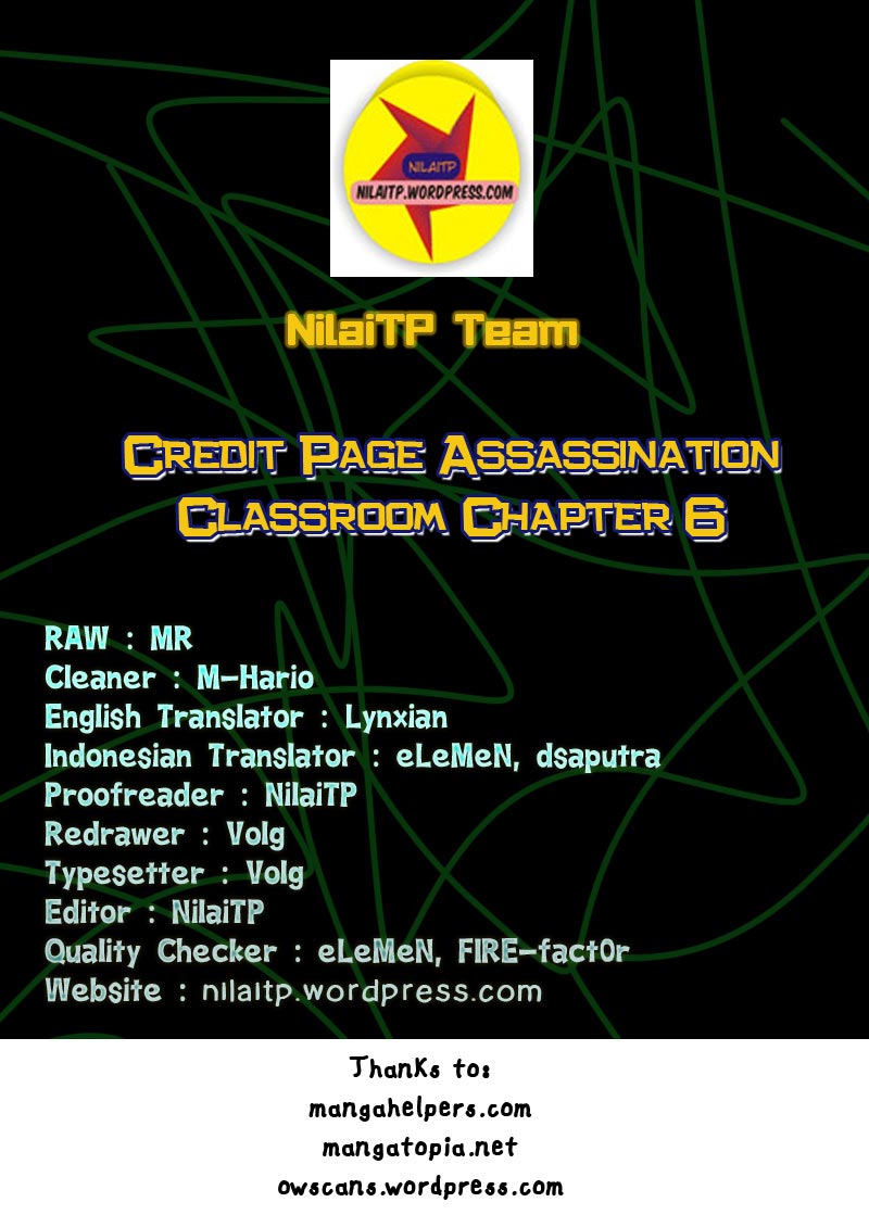 Baca Komik Assassination Classroom Chapter 6 Gambar 1