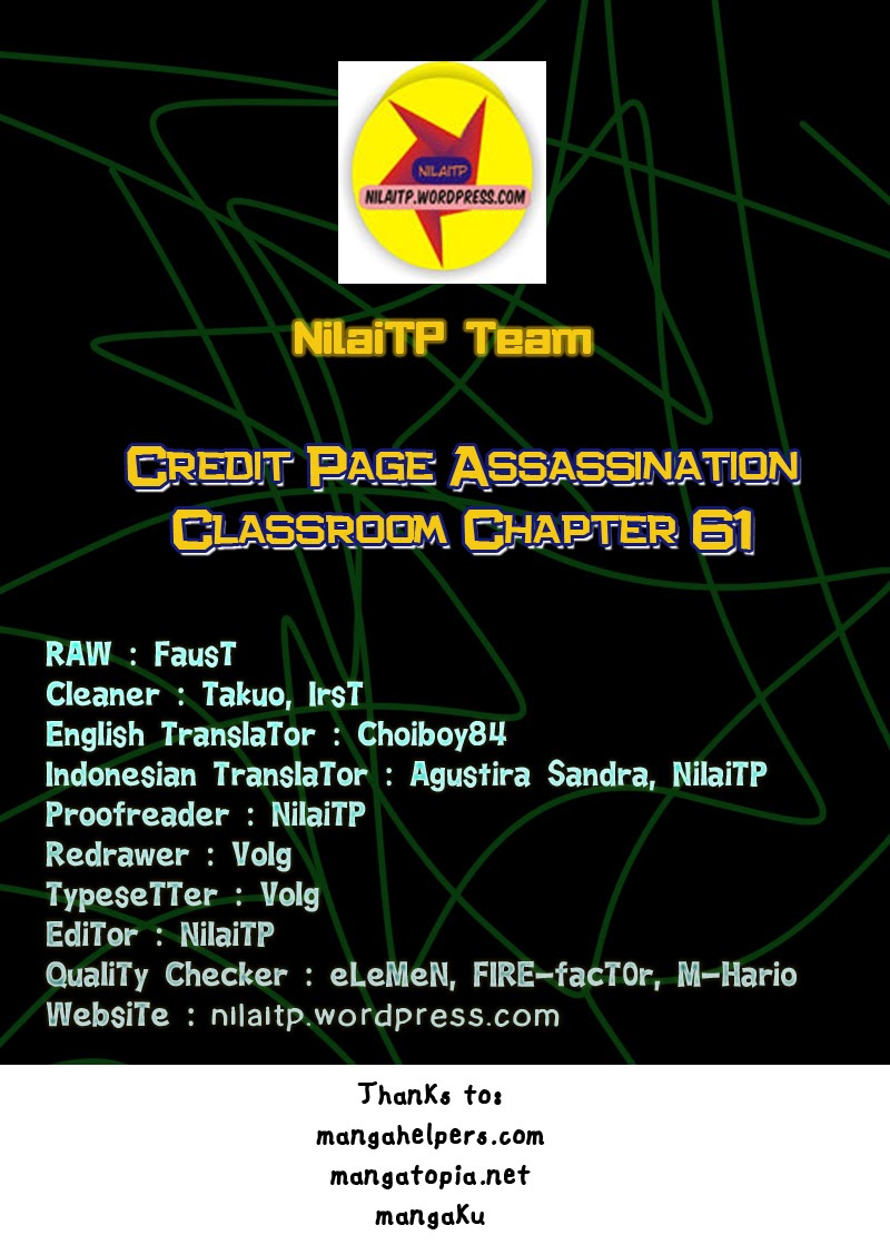 Baca Komik Assassination Classroom Chapter 61 Gambar 1
