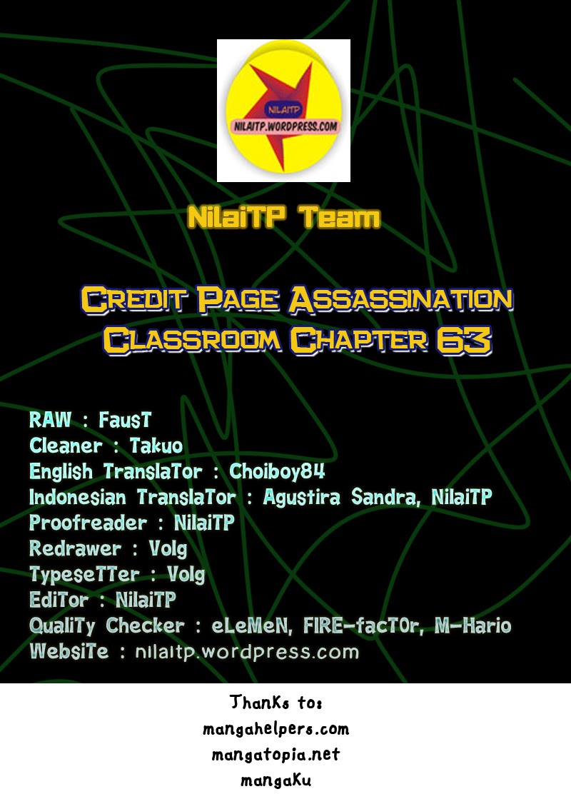 Baca Komik Assassination Classroom Chapter 63 Gambar 1