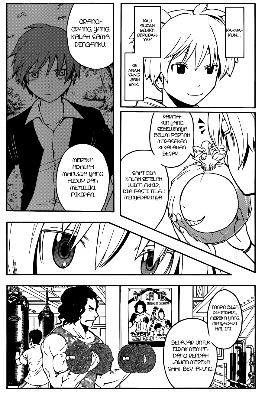 Assassination Classroom Chapter 65 Gambar 17